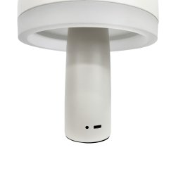 Porter Pearl hvid  LED bordlampe