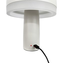 Porter Pearl hvid  LED bordlampe