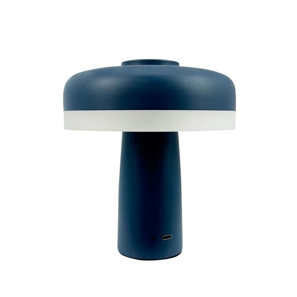 Porter Indigo blue LED table lamp