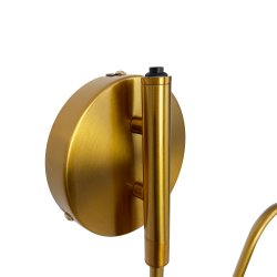 Futura sort/ messing bue vglampe