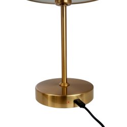 Stockholm LED bordlampe Antik messing - Version 2.0