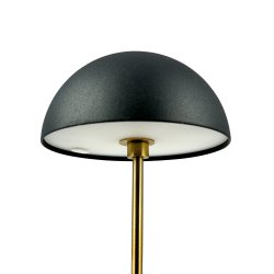 ALONG LED Mini Table Lamp black/brass 1 pc