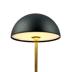 ALONG LED Mini Table Lamp black/brass 1 pc