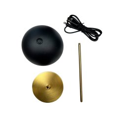 ALONG LED Mini Table Lamp black/brass 1 pc