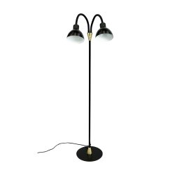Lilje Floor lamp black / brass 
