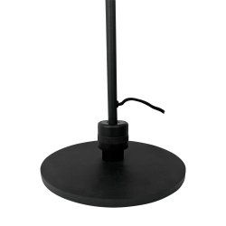 Lotus black table lamp