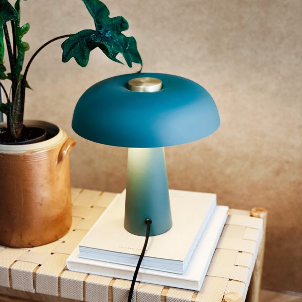 Iris Dark green Table lamp