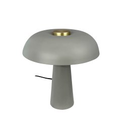 Iris grey table lamp