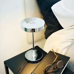 Starlight bordlampe Krom