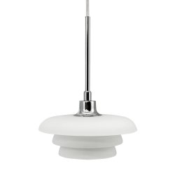 AVA Pendel D20 Opal/ Krom