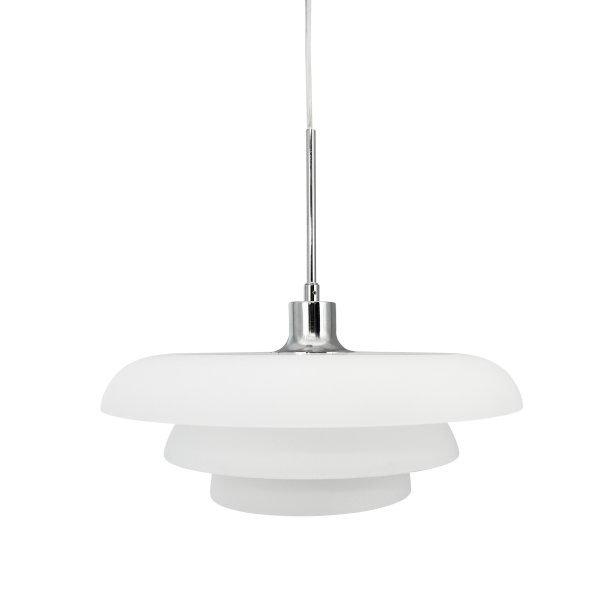 AVA Pendant D40 Opal/ Chrome