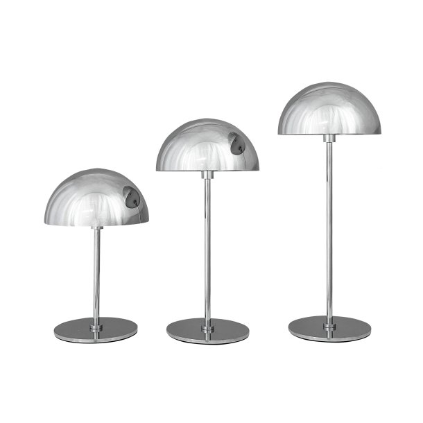 ALONG LED Mini Table Lamp Chrome 3 pcs set