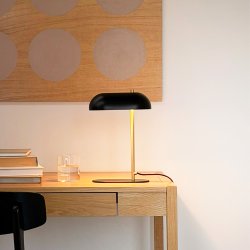 Arch Mini Tischlampe, schwarz / Messing