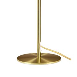 Globus Table Lamp Beige/ Brass