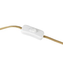 Globus Table Lamp Beige/ Brass