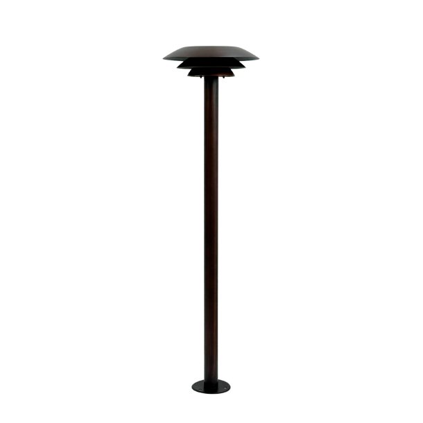 DL25 Bedlampe  Antik brstet kobber look