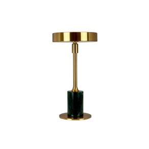 Starlight Mini LED brass and green marble