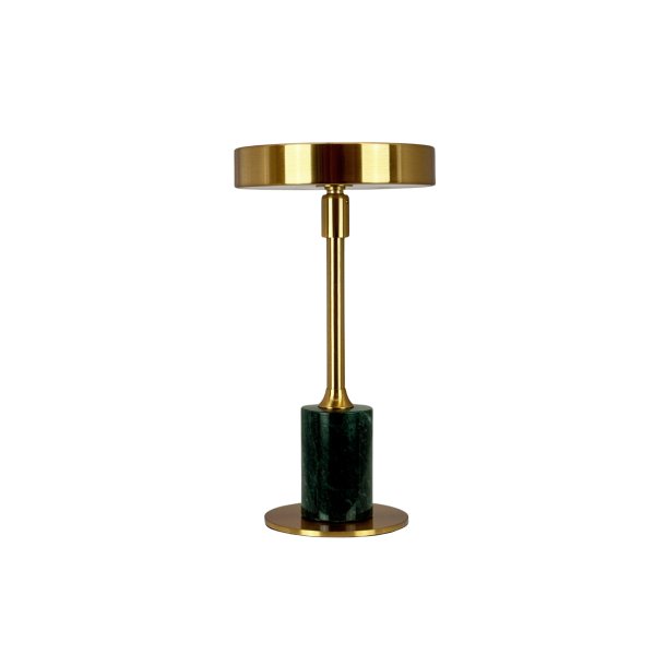 Starlight Mini LED brass and green marble