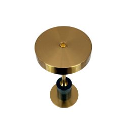 Starlight Mini LED brass and green marble