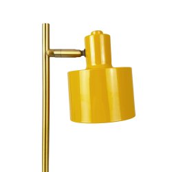 Ocean mini LED genopladelig bordlampe karry/turkis