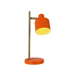 Ocean mini LED genopladelig bordlampe orange