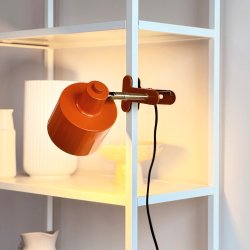 Ocean Clip Lamp orange