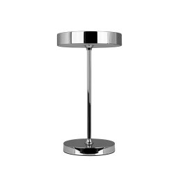 Starlight table lamp rechargeable Chrome