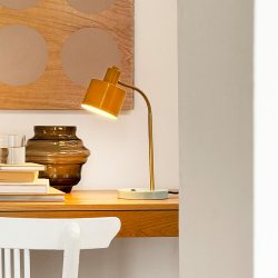 Ocean Tischleuchte Curry/Trkis Flex