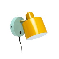 Ocean Wandleuchte Curry/Trkis kurz 