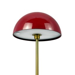 ALONG LED Mini Table Lamp dark red/brass 2 pcs. in box