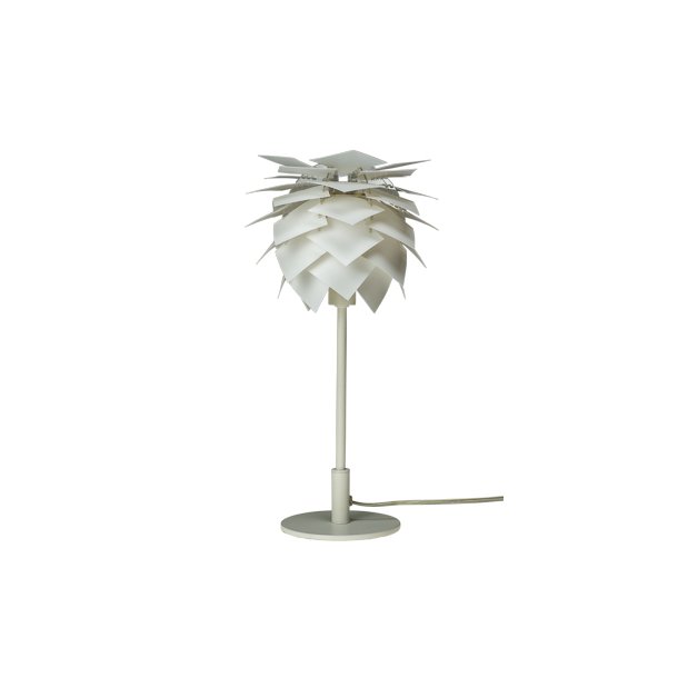Pineapple tall table lamp white
