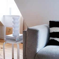 Luna bordlampe opalglas