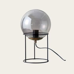 Moon bordlampe mrkt glas