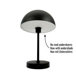 Stockholm LED bordlampe sort - Version 2.0