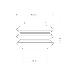 DIVA messing bordlampe