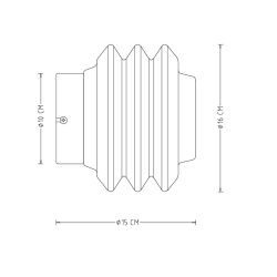 DIVA messing vglampe