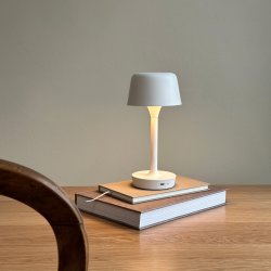 FLOW White LED Table Lamp