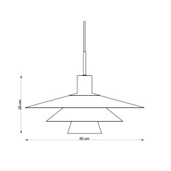 KAY Pendant D50 black