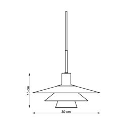 KAY Pendant D30 black