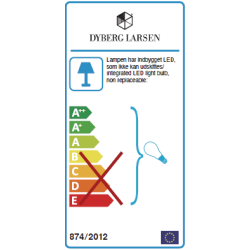 Valencia LED bordlampe sort