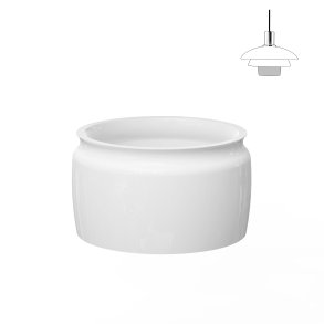  Morph spare glass / bottom glass, pendant D21