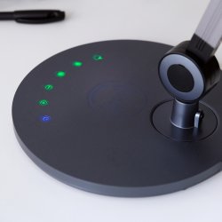 Office table lamp grey