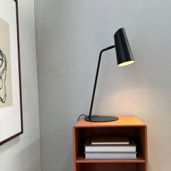 Pallas bordlampe sort