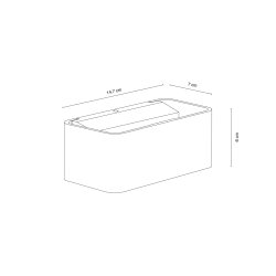 Saturn udendrs vglampe