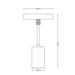 Starlight LED genopladelig bordlampe krom med hvid marmor