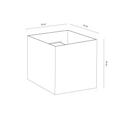 Venus sort vglampe udendrs - Large