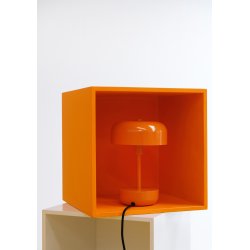 Haipot orange bordlampe