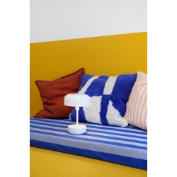 Haipot hvid LED genopladelig bordlampe